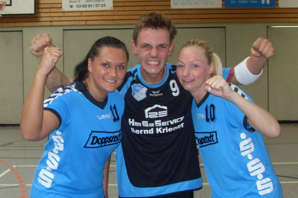 Mandy Wenzel, Rene Huhla und Kristin Sroka