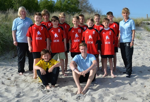 Über den siebenten Platz freute sich die männliche D-Jugend beim diesjährigen Lenste-Cup in Grömitz. | Fotos: Ulrich Wurbs